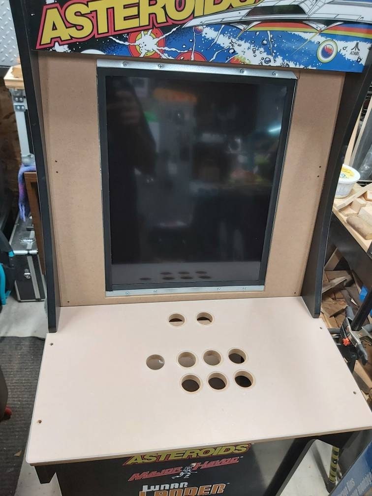 Arcade1up Horizontal to Vertical Monitor Bezel for 1UP Cabinets