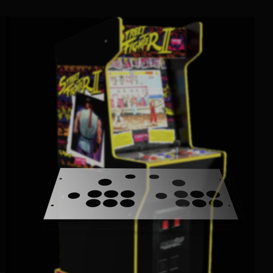 Arcade1up "Street Fighter 2 Legacy" deck protector overlay - For the Arcade1up "Arcade1up Legacy Edition "